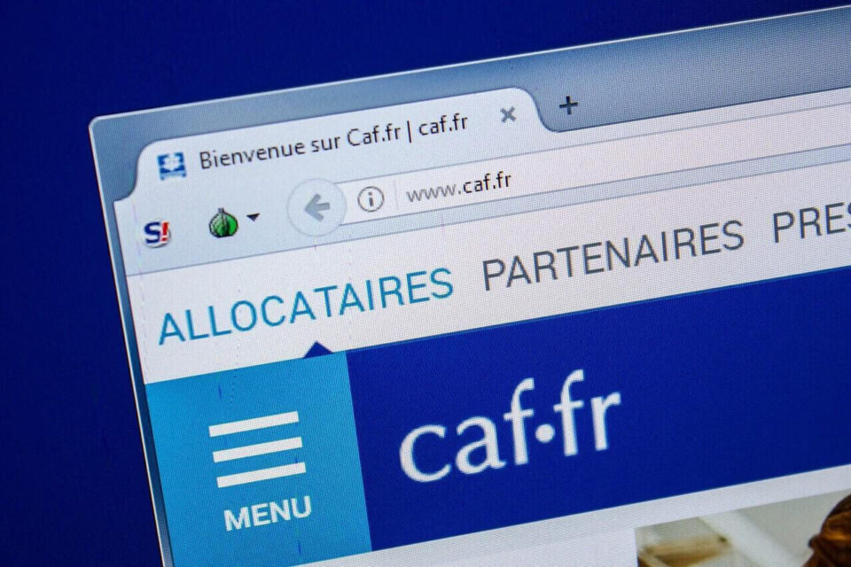 Screenshot of the CAF portal showcasing the report on fraud cases in Puy-de-Dôme, where 336 beneficiaries were caught, totaling 2.9 million euros in fraudulent claims.